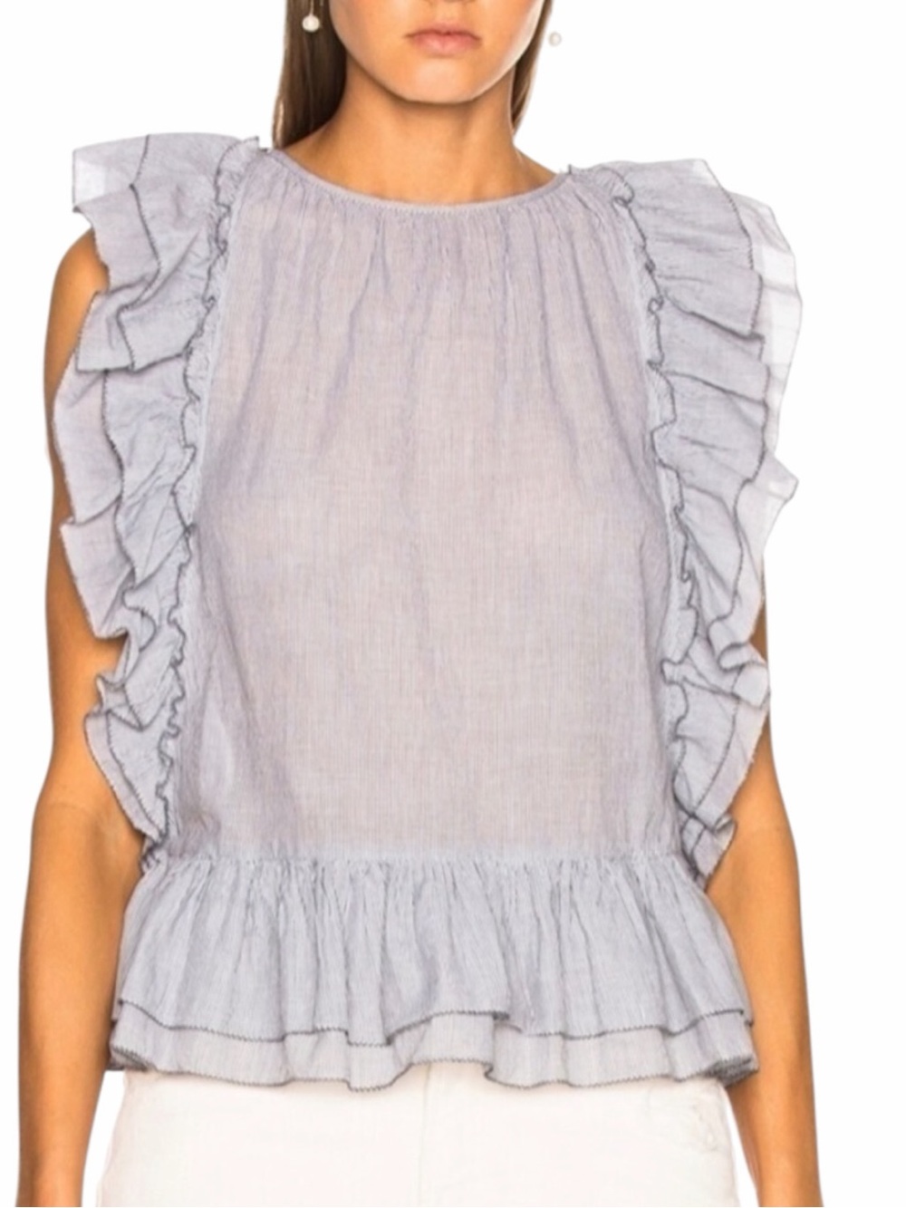 ULLA JOHNSON Emma Top Size 2
